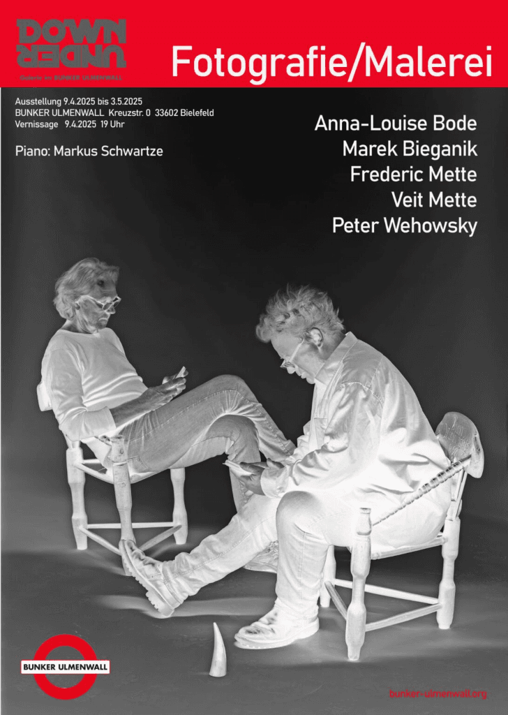 Poster der Ausstellung Fotografie / Malerei